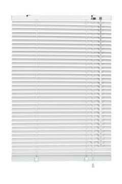 Żaluzja aluminiowa biała 25 mm 80 x 220 cm