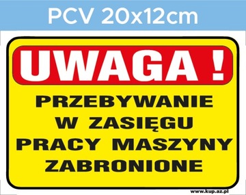 Tabliczka BHP przebywanie zabronione #142 20x12cmP