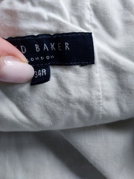 TED BAKER męskie spodnie 100% len 34R 91 cm