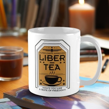 Kubek ceramiczny dla Helldivers 2 Można myć w kuchence mikrofalowej 11 uncj