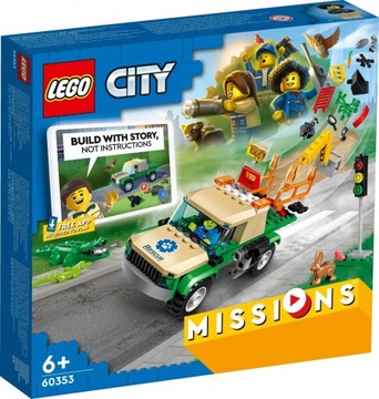 60353 Misja ratowania dzikich zwierząt klocki lego