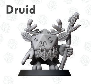 Figurka Druid - 32 mm - D&D