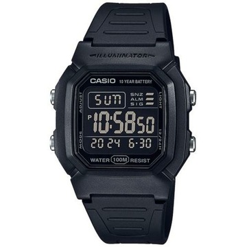 Zegarek Męski Casio W-800H-1BVES Czarny