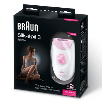 Эпилятор Braun Silk-épil 3 3270 бритва