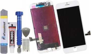 Wyświetlacz LCD Do iPhone 8 Oryginalny Retina Biał