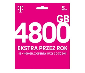 100szt T-MOBILE NA KARTĘ STARTER BEZ LIMITU