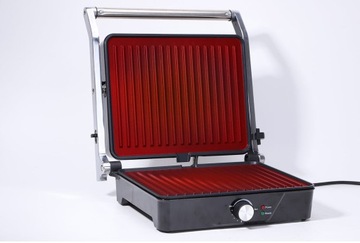 ЭЛЕКТРИЧЕСКИЙ ГРИЛЬ AIGOSTAR SAM TOASER МОЩНЫЙ 2000 ВТ С РАСШИРЕНИЕМ