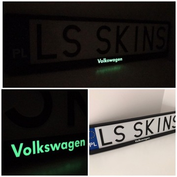 Рамка номерного знака ФОЛЬКСВАГЕН