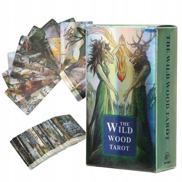 ZESTAW KART TAROTA 78 KARTY - WILD WOOD