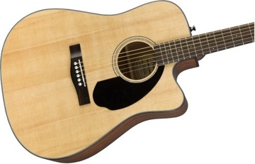 Электроакустическая гитара Fender CD-60SCE Natural