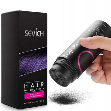 Sevich Hair Building Fibers 25g Mikrowłókna Włosy