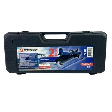 Гидравлический домкрат 2т Jack 2T Frog Чемодан + резина 130-380мм