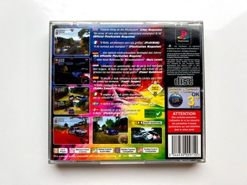 ** ЛУЧШЕЕ ИЗ V-RALLY 97 CHAMPIONSHIP EDITION PS1 PSX PSONE PLAYSTATION 3xA **