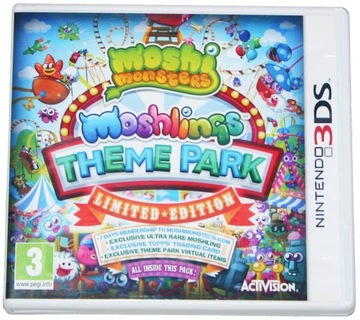 Moshi Monsters Moshlings Theme Park Nintendo 3DS.