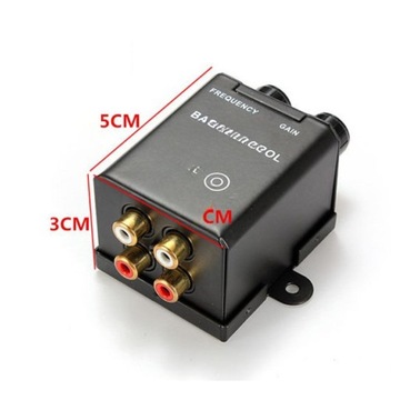 1 шт. ПРОЧНЫЙ И ПРАКТИЧЕСКИЙ СТЕРЕО АВТОМОБИЛЬНЫЙ УСИЛИТЕЛЬ УРОВЕНЬ УСИЛЕНИЯ АУДИО ГРОМКОСТЬ НАСОВ