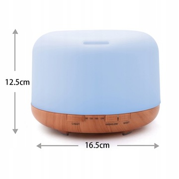 ДИФФУЗОР С ЭФИРНЫМ МАСЛОМ, УВЛАЖНИТЕЛЬ, АРОМАТЕРАПИЯ