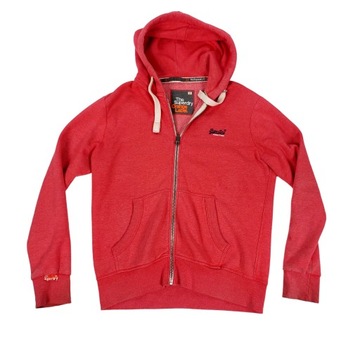 ** SUPERDRY **__XXL__Rewelacyjna, rozpinana bluza z kapturem__ORANGE LABEL