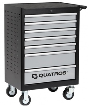 ИНСТРУМЕНТАЛЬНАЯ ТЕЛЕЖКА QUATROS С 7 ЯЩИКАМИ 229 ИНСТРУМЕНТОВ JONNESWAY