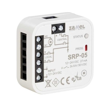 КОНТРОЛЛЕР ДЛЯ РОЛЬСТАВН ZAMEL DOWNLOAD 12-24V SRP-05