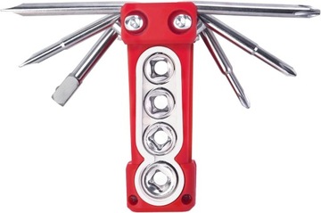 MINI Zestaw kluczy nasadowych i wkrętaków 9W1 MULTITOOL