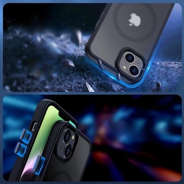 МАТОВЫЙ КОРПУС ДЛЯ IPHONE 13 ЧЕРНЫЙ MAGSAFE