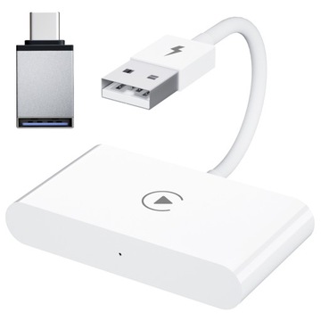 BEZPRZEWODOWY CAR PLAY ADAPTER WIRELESS DONGLE DO APPLE IOS AUTO CONNECT