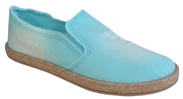 MODNE ESPADRYLE tenisówki wsuwane TRAMPKI 34-21cm