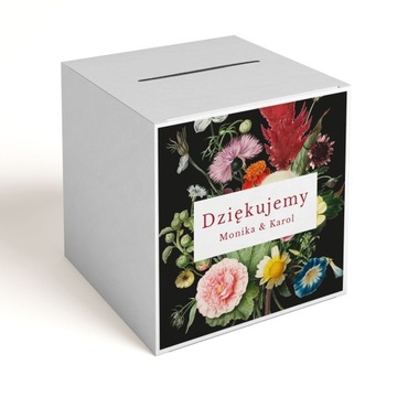 Классическая коробка-конверт с персонализацией.