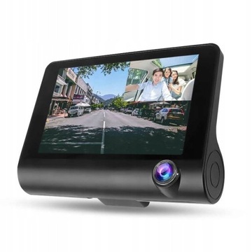 WIDEOREJESTRATOR 3w1 SAMOCHODOWY FullHD 1080p 170°
