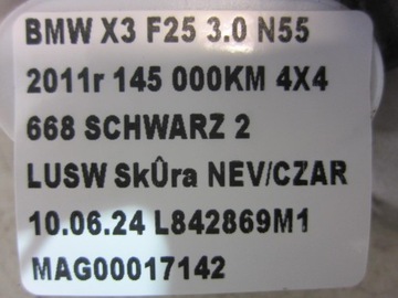 BMW X3 F25 N55 E60 535 X5 E70 F10 ČERPADLO VODY ELEKTRICKÁ 11519455978