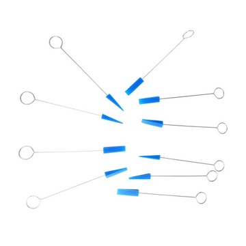 10 шт., приглушение звука для фортепиано, металлическая ручка, треугольный резиновый музыкальный крепежный инструмент