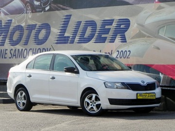 Skoda Rapid II Liftback Facelifting 1.4 TDI CR 90KM 2017 Škoda RAPID Skoda RAPID Salon Polska, serwis, po