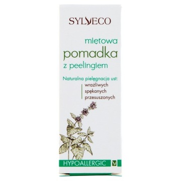 SYLVECO Miętowa pomadka z peelingiem 4,6 g