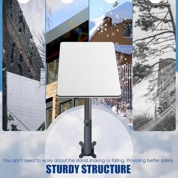 ДЕРЖАТЕЛЬ БОКОВОЙ АНТЕННОЙ МАЧТЫ УНИВЕРСАЛЬНЫЙ ДЛЯ STARLINK V2 30CM