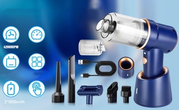 КОМПЬЮТЕРНЫЙ ПЫЛЕСОС НАДУВНИК СЖАТОГО ВОЗДУХА AIR DUSTER 42000 об/мин.