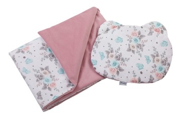 KOCYK poduszka MIŚ 100x70 VELVET JAKOŚĆ do wózka