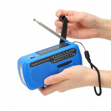RADIO KORBA RĘCZNA AWARYJNA ŁADOWARKA DO TELEFON