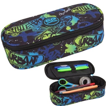 PIÓRNIK SASZETKA TUBA CP DLA CHŁOPCA SKATE NIGHT