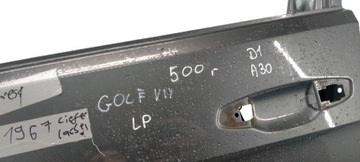 5G0 VW GOLF VII 7 2013-2019 DVEŘE LEVÉ PŘEDNÍ LEVÝ