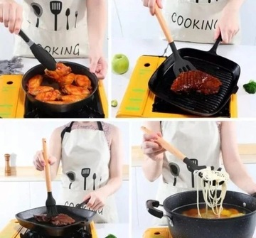 12 EL НАБОР СИЛИКОНОВОЙ КУХОННОЙ ПОСУДЫ XXL