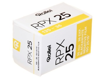 Rollei RPX 25/36 пленочная негативная пленка для черно-белых фотографий