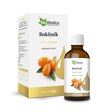 EkaMedica Olej Rokitnikowy tłoczony na zimno 100% 50ml