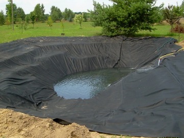 Пруд, мембрана EPDM 0,75 мм - Сборный