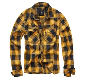 Koszula Brandit Checkshirt black/yell 4XL