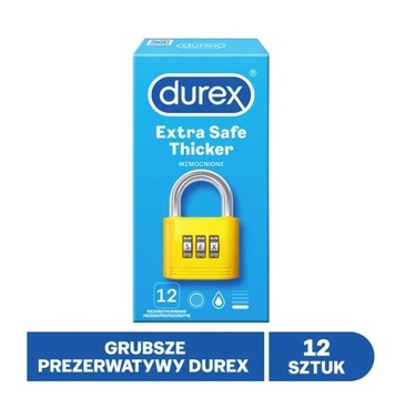 Prezerwatywy Durex Extra Safe 12 szt. Super Mocne