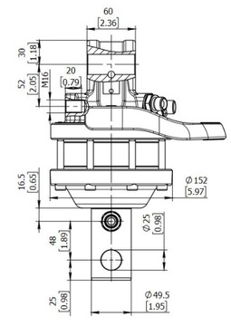 Baltrotors GR30 3T Rotator HDS Palfinger