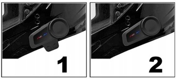 2X МОТОЦИКЛОВЫЙ ИНТЕРКОМ MaxTo M2 ЗОЛОТОЙ ПОЛЬСКИЙ ЛЕКТОР