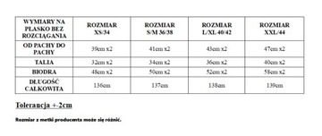 SUKIENKA Z BŁYSZCZĄCĄ NITKĄ DŁUGA MAXI S M 36 38