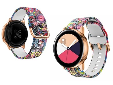 PASEK SILIKONOWY DO SAMSUNG WATCH ACTIVE 2 - WZORY