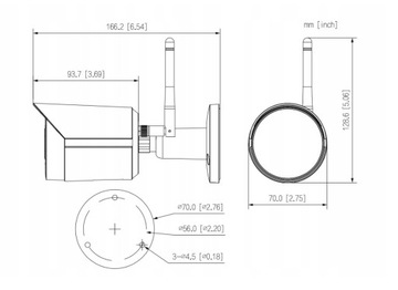 Kamera Dahua IPC-HFW1430DS-SAW-0280B